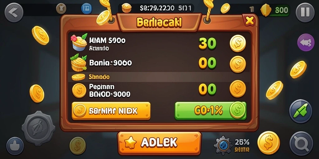 Menampilkan fitur bonus yang menarik dan menggugah selera permainan.